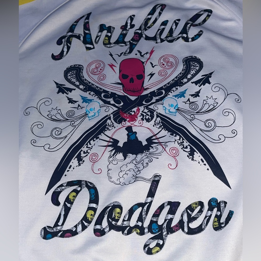 Artful Dodger Men's Graphic Windbreaker - White